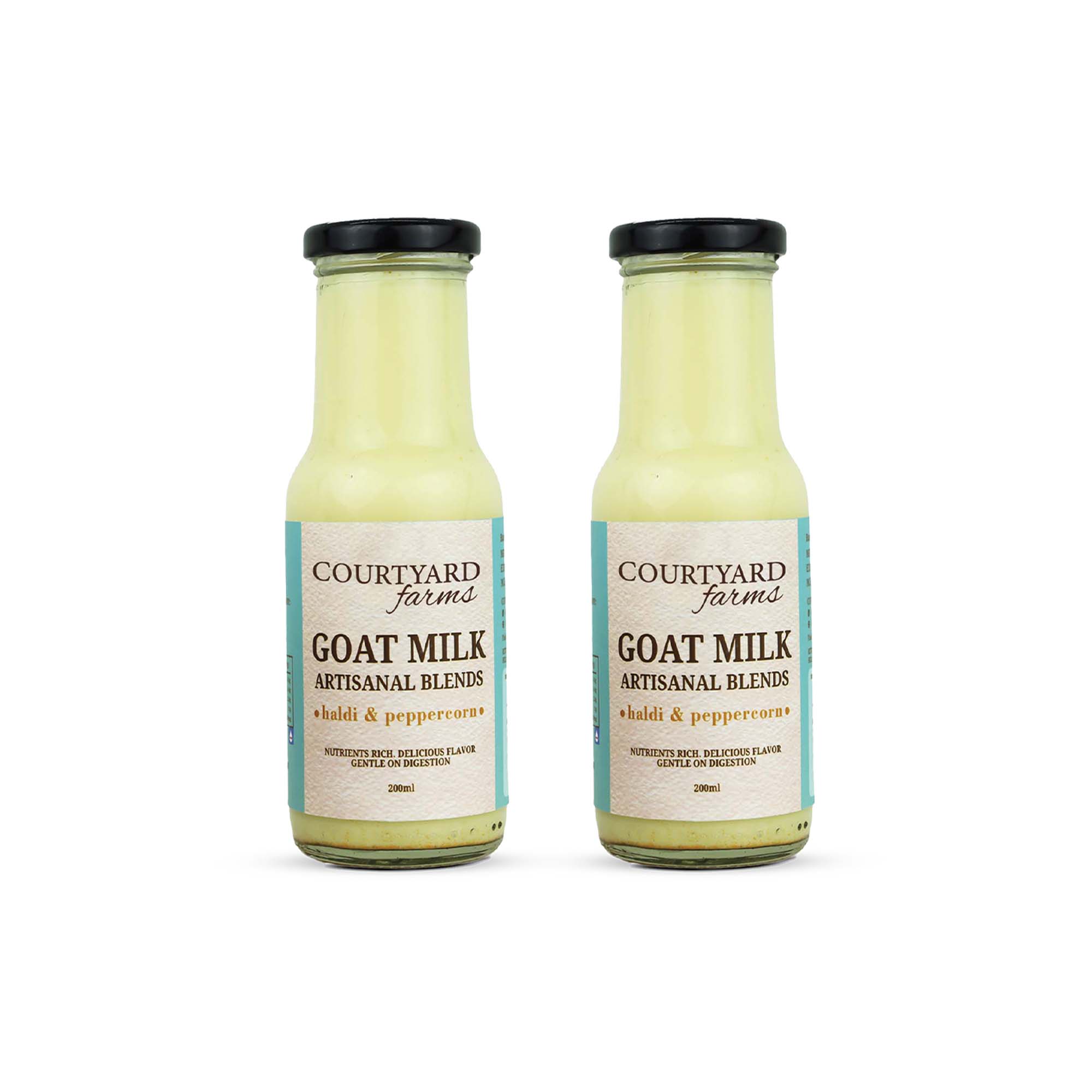 Flavored Goat Milk - Haldi & Peppercorn (Pack of 2)