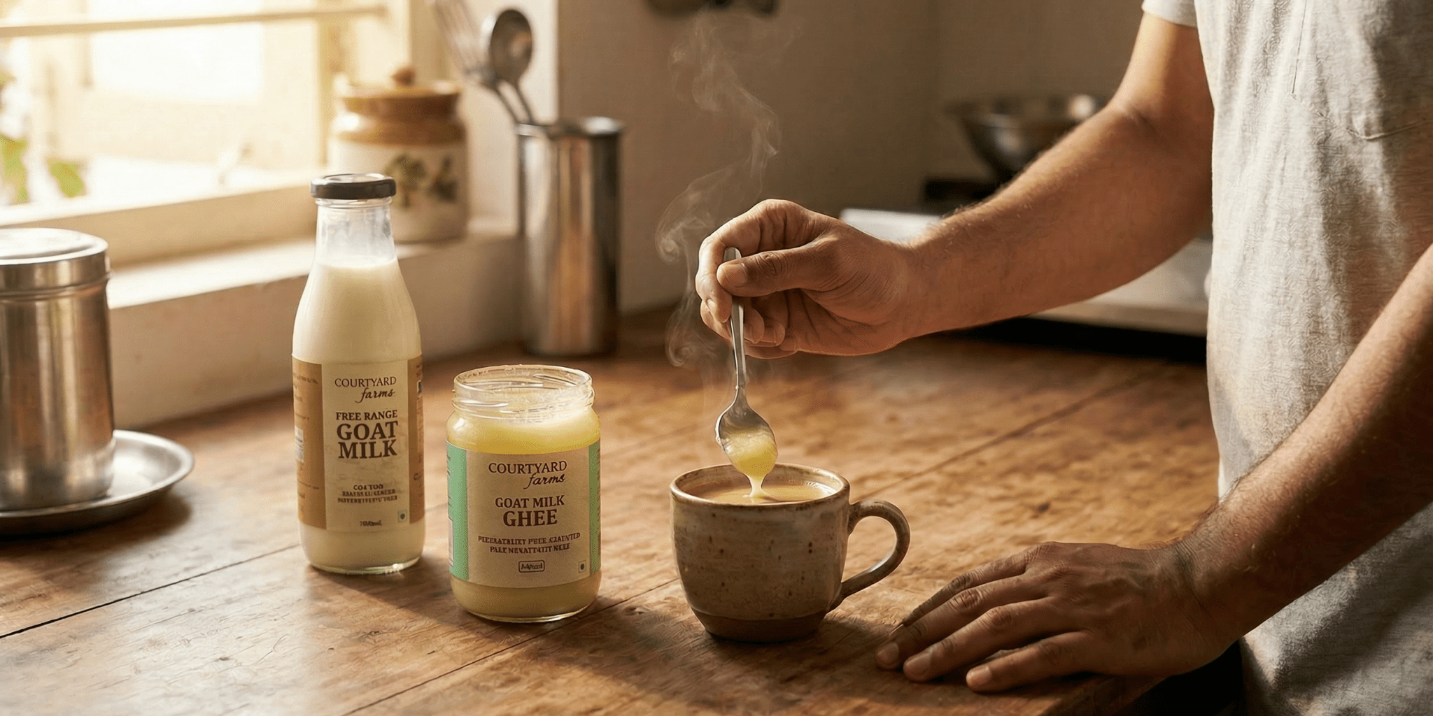 Biohack Your Dairy: Optimize Sleep and Focus with Goat Milk and Ghee - Courtyard Farms