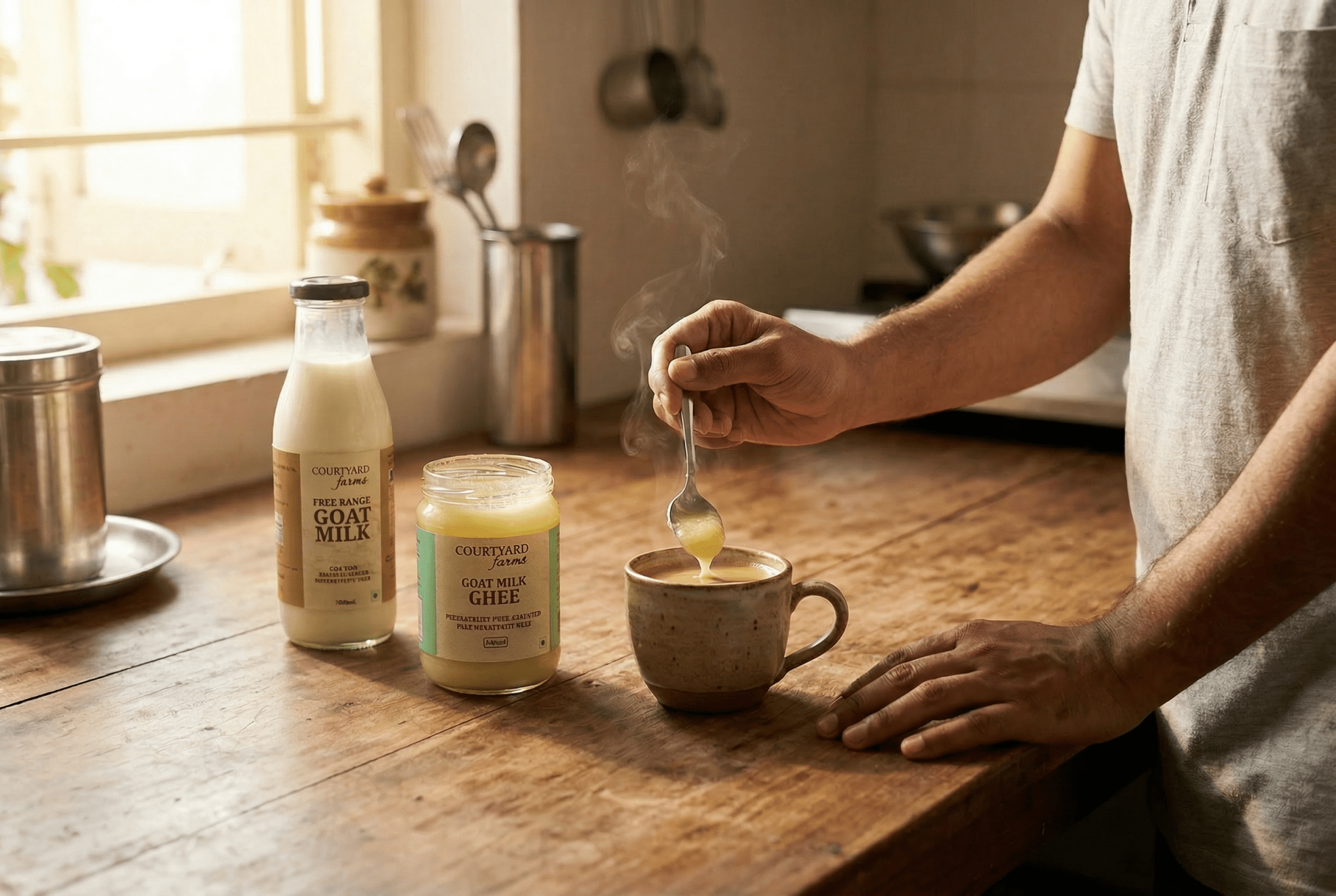 Biohack Your Dairy: Optimize Sleep and Focus with Goat Milk and Ghee - Courtyard Farms