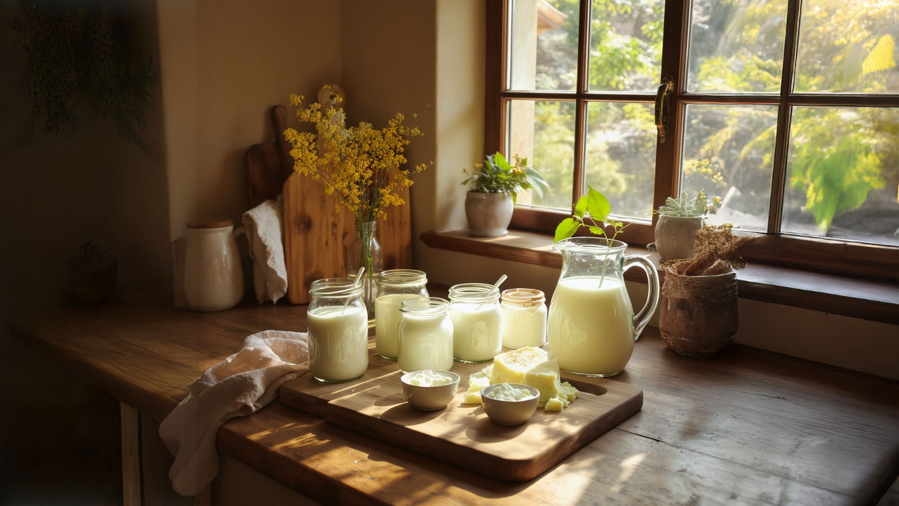 Fermented Goat Milk Products: Unlocking the Unique Health Advantages of Kefir, Yogurt & More