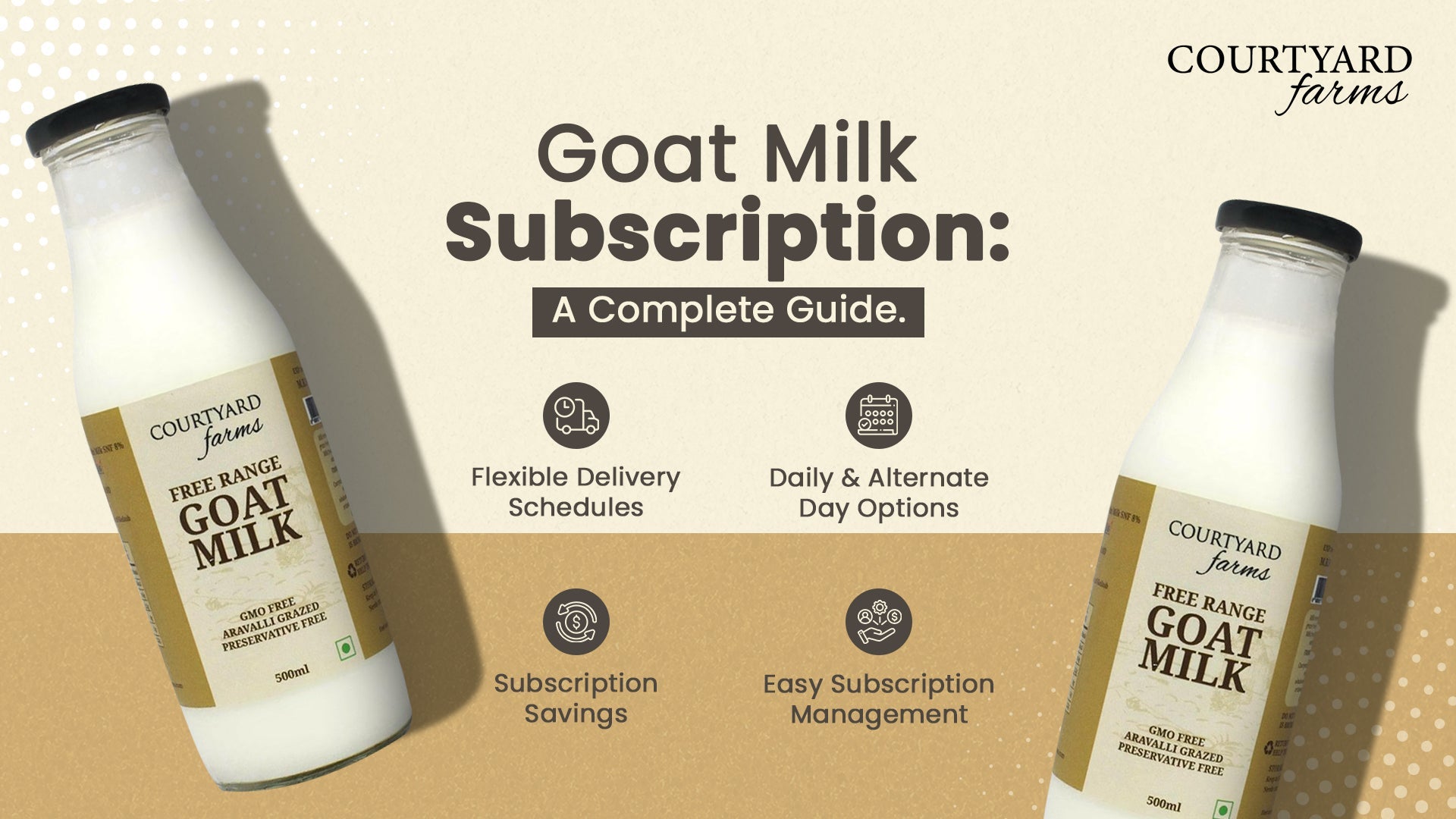 Goat Milk Subscription: A Complete Guide to Fresh Goat Milk Delivery