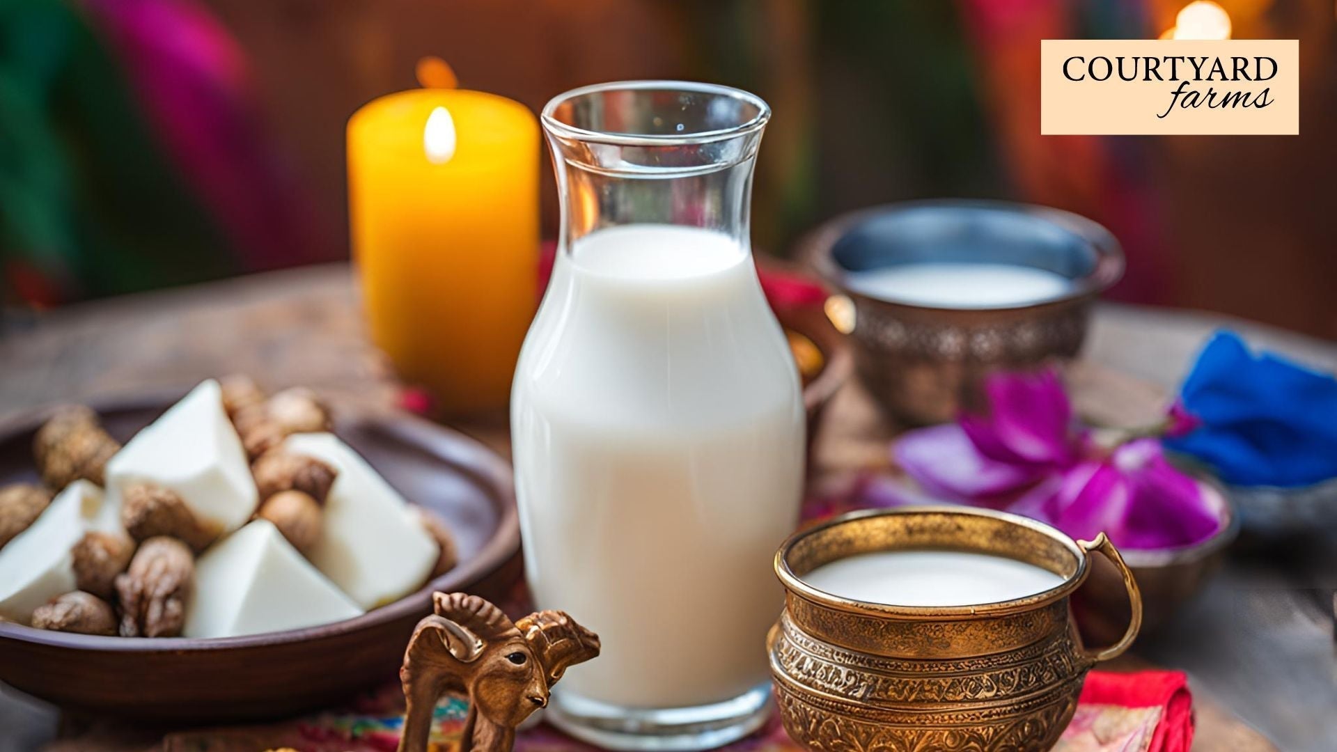 Celebrate Navratri with Courtyard Fresh Goat Milk - Courtyard Farms