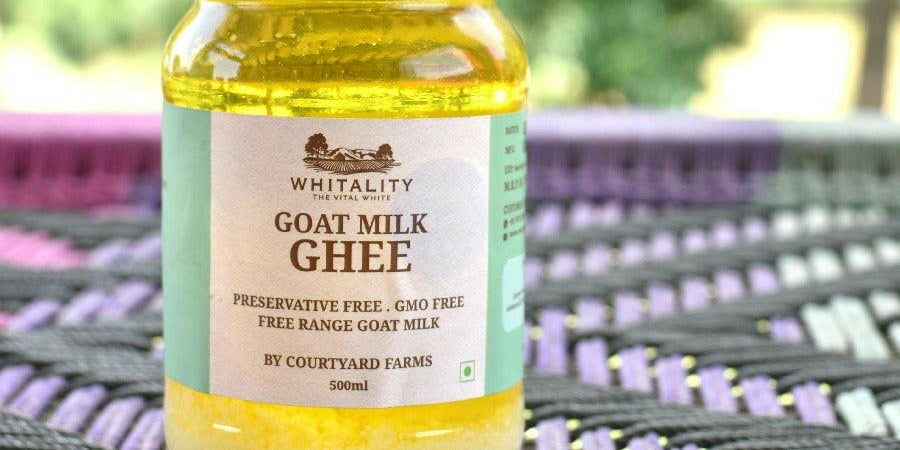 Goat Milk Ghee Courtyard Farms