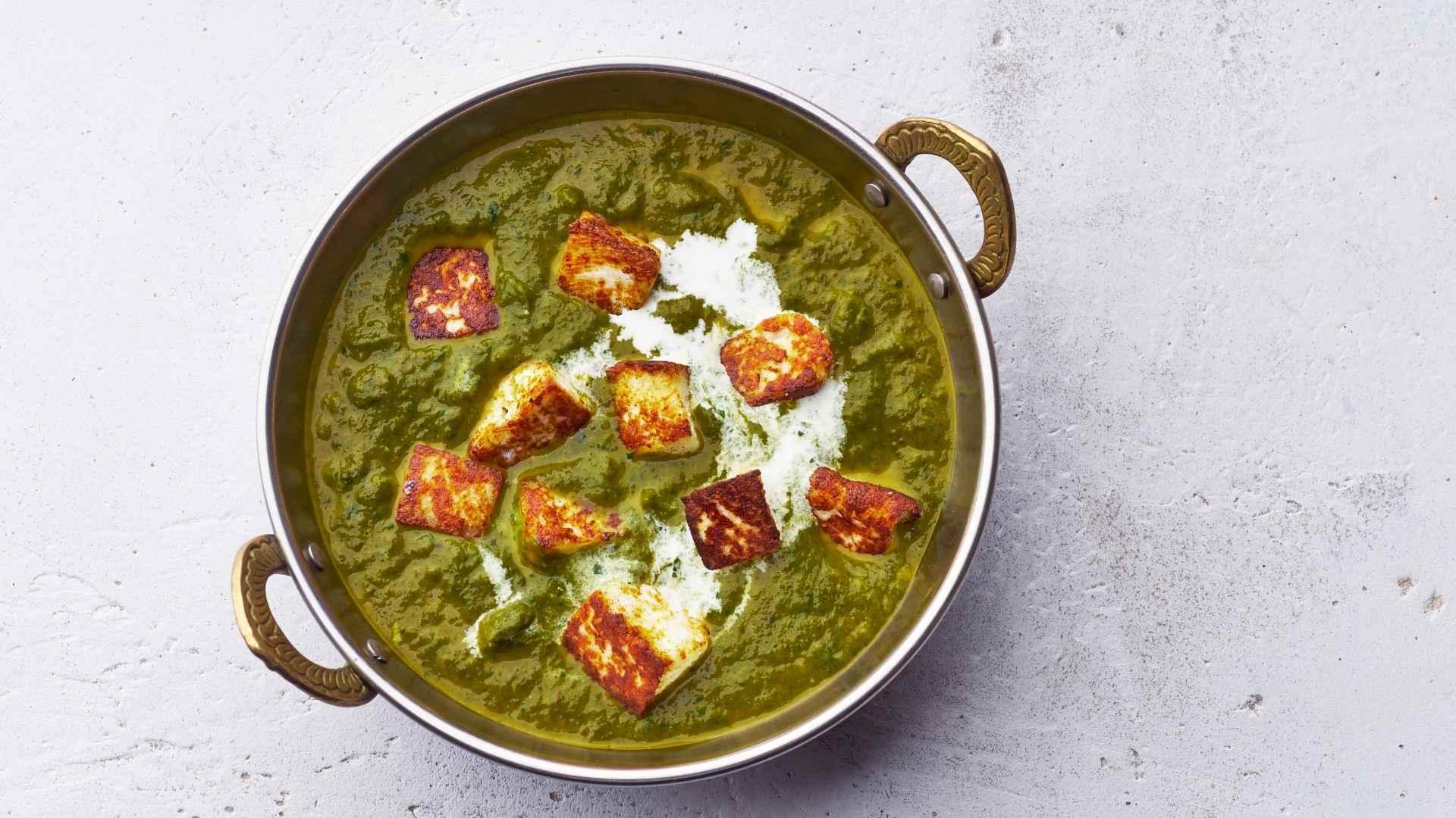 palak paneer recipe by courtyard farms