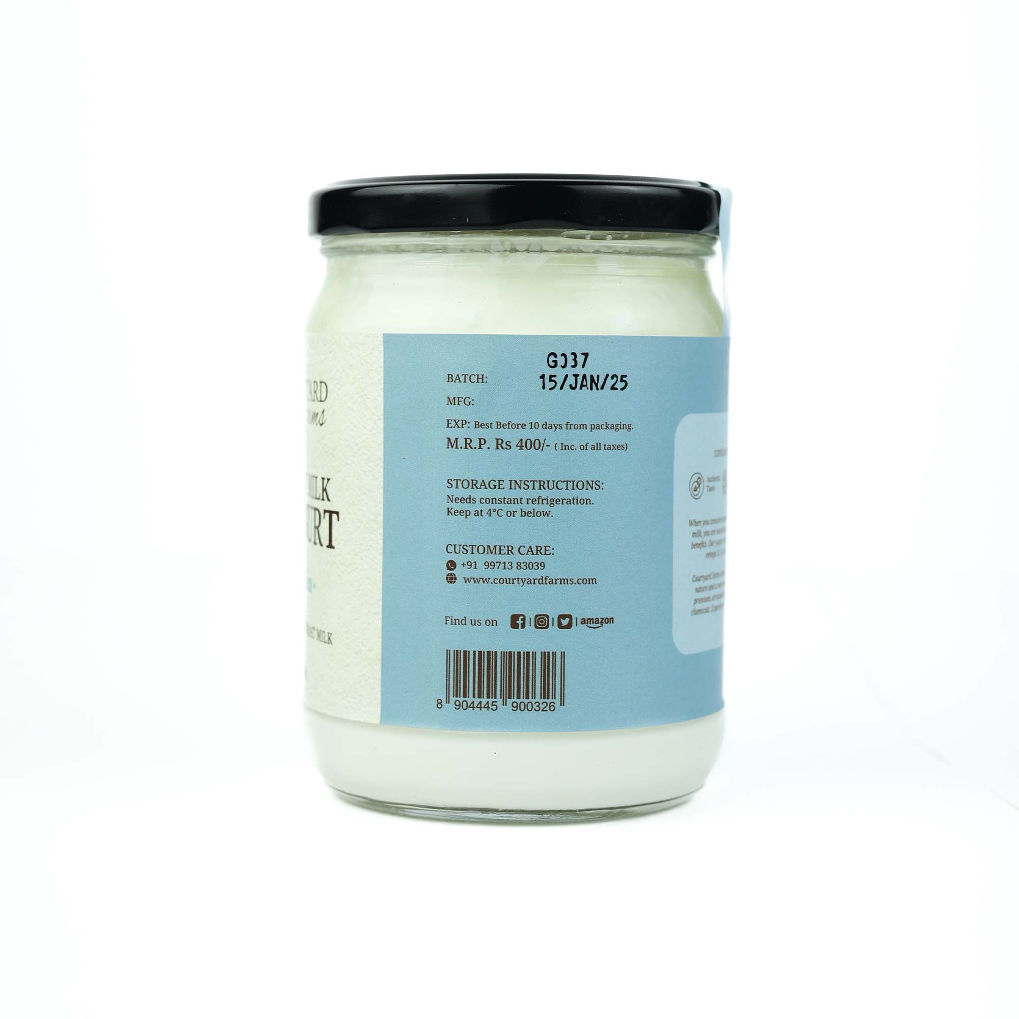 Goat Milk Yogurt - Whole Milk