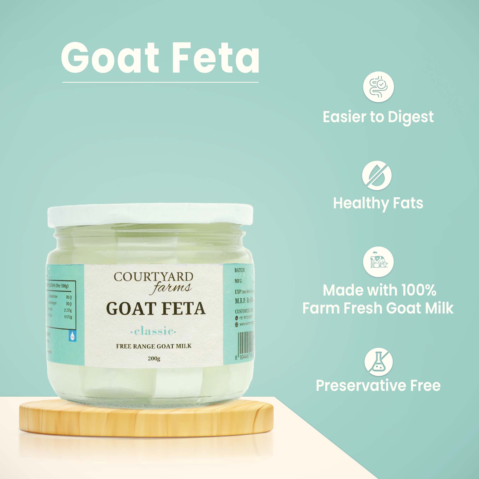 Goat Milk Feta