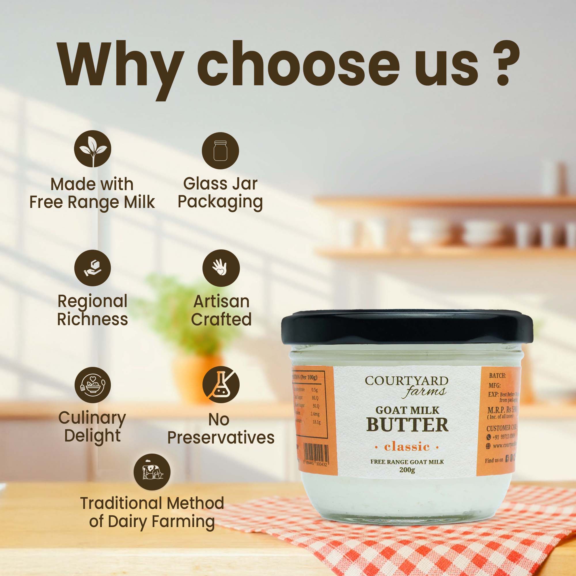 Goat Milk Butter