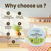 Goat Cheese Ball - Mixed Herb