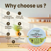Goat Cheese Ball - Chilli Flakes