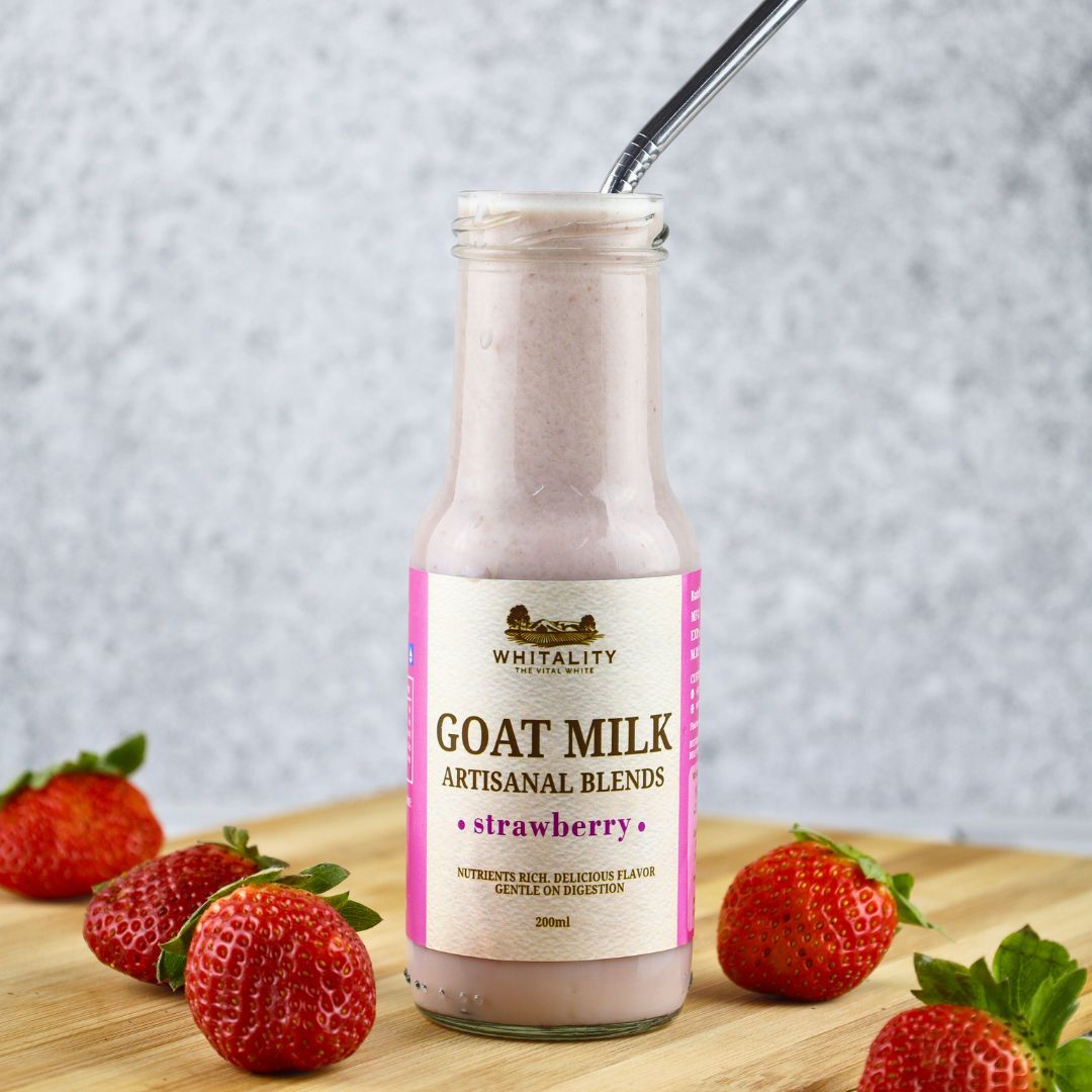 Flavored Goat Milk - Strawberry