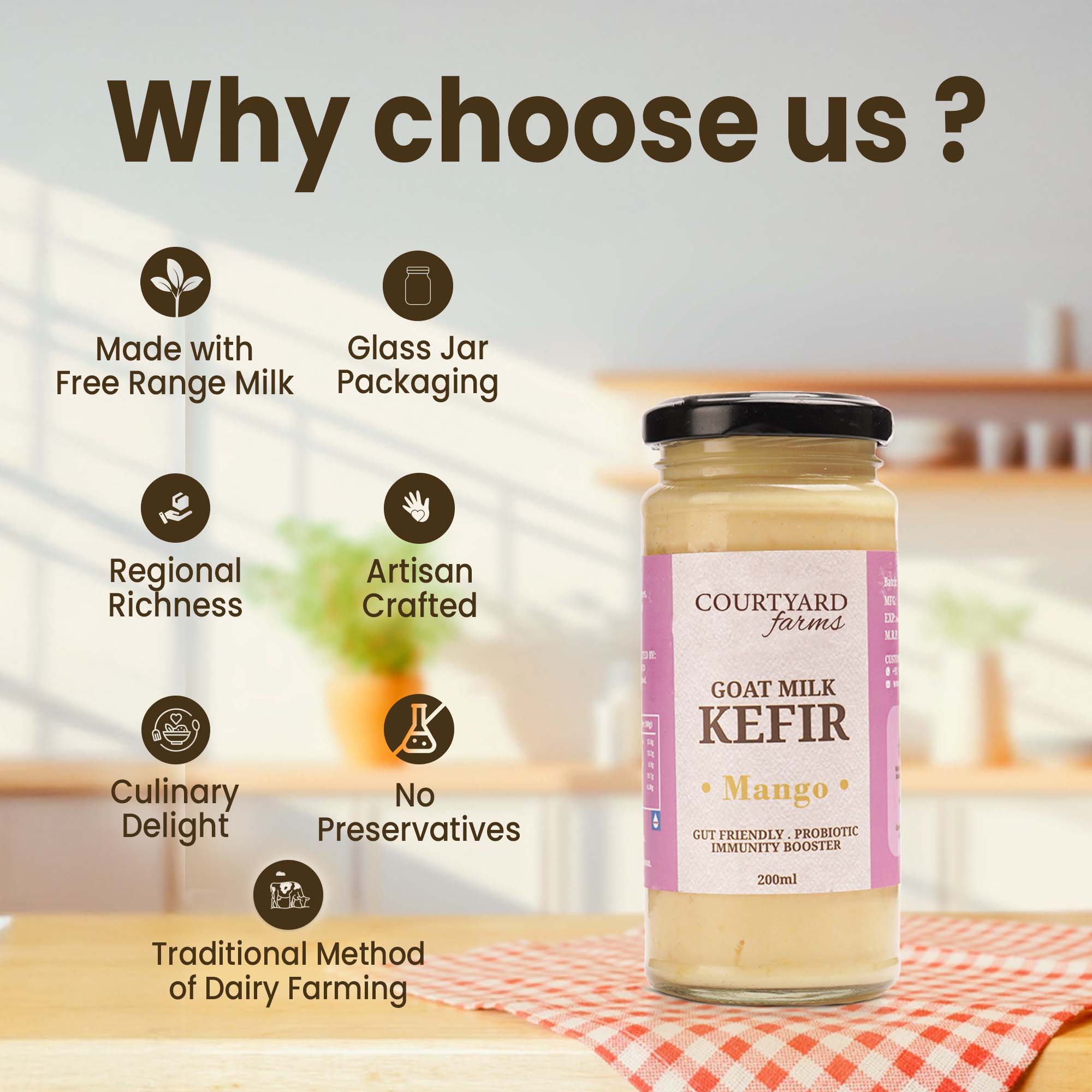 Kefir - Mango (Pack of 2)