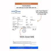 Fresh Goat Milk Lab Test Report