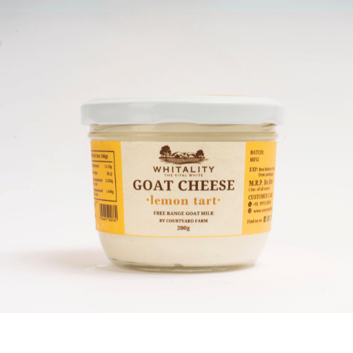 Goat Cheese with Lemon Tart