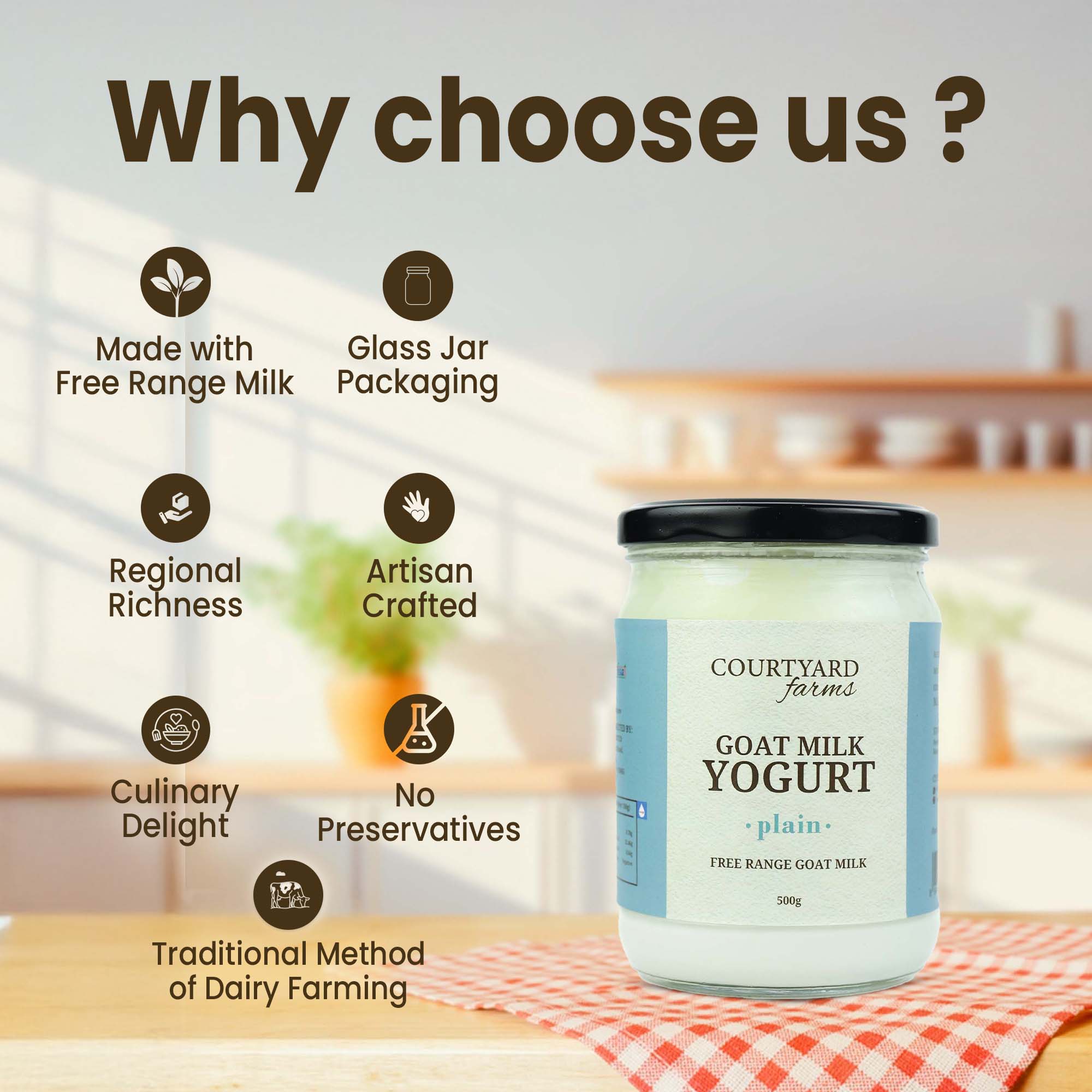 Goat Milk Yogurt - Whole Milk