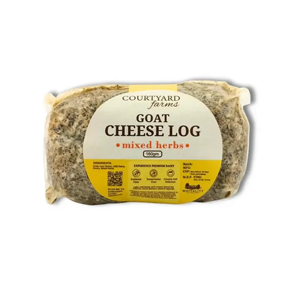 Chèvre - Goat Cheese Log - Courtyard Farms