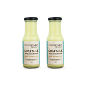 Courtyard Farms haldi peppercorn goat milk flavored milk golden milk drink 200ml easy to digest immunity boosting dairy drink