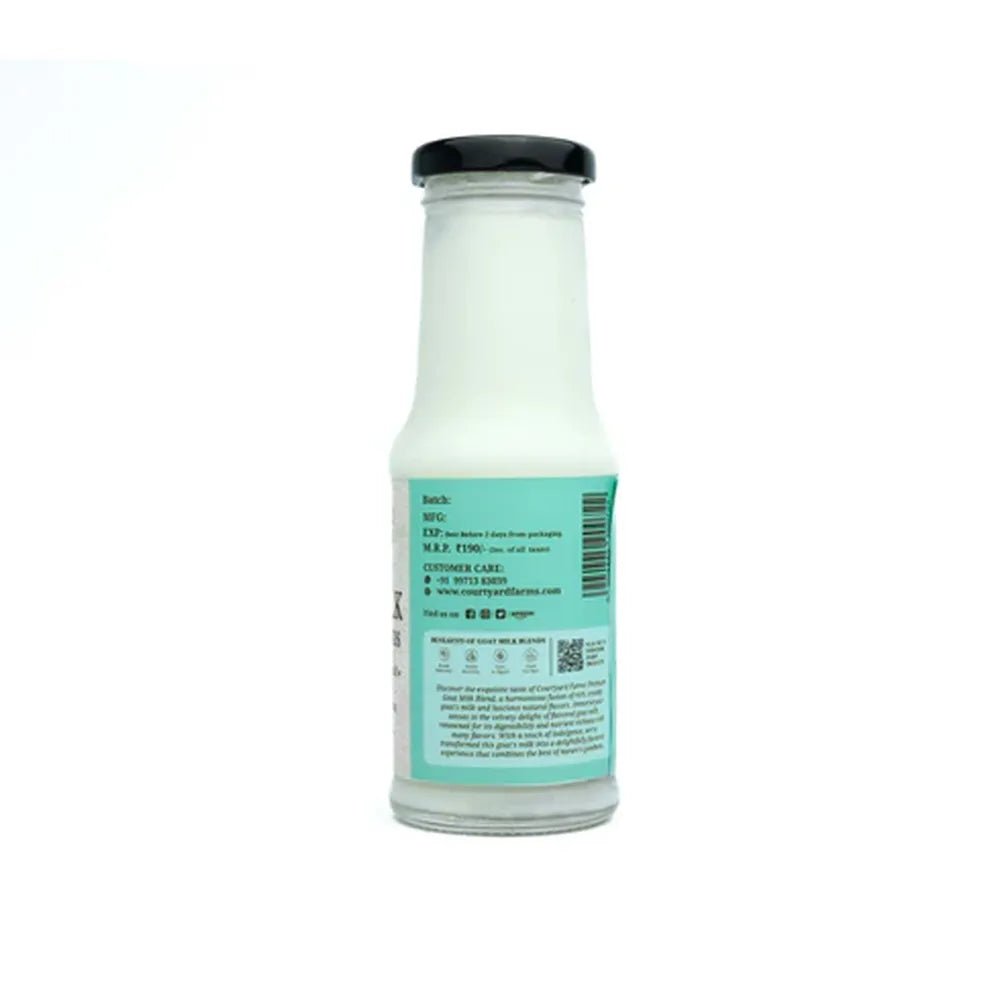 Flavored Goat Milk - Cardamom & Dry Fruits (Pack of 2) - Courtyard Farms