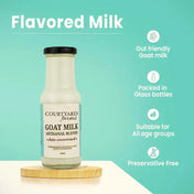 Flavored Goat Milk - Date Sweetened (Pack of 2) - Courtyard Farms