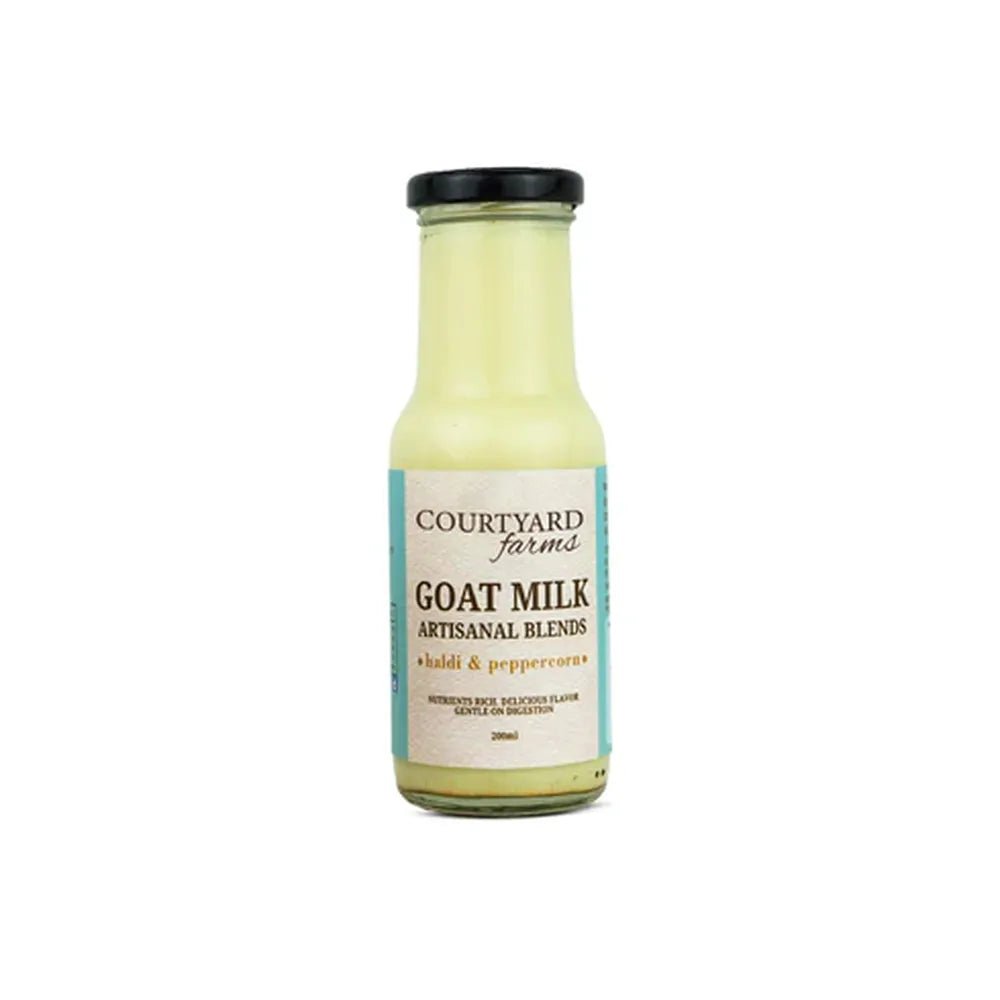Flavored Goat Milk - Haldi & Peppercorn (Pack of 2) - Courtyard Farms