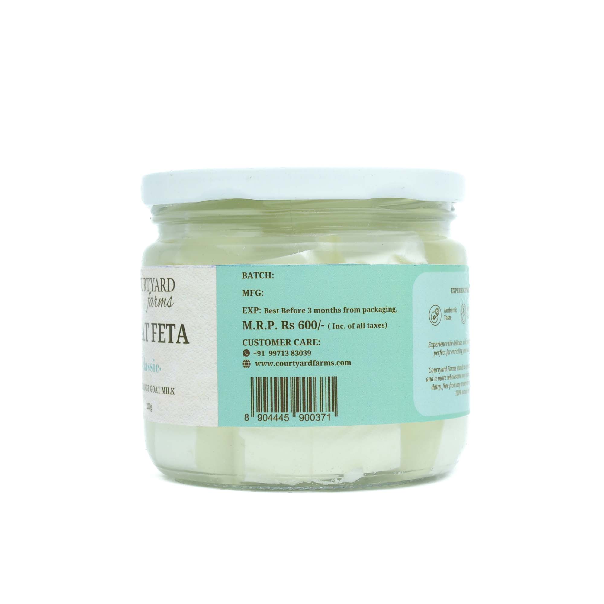 Goat Milk Feta - Courtyard Farms