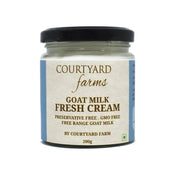 Goat Milk Fresh Cream - Courtyard Farms