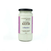 Courtyard Farms goat milk kefir classic bottle for goat milk subscription