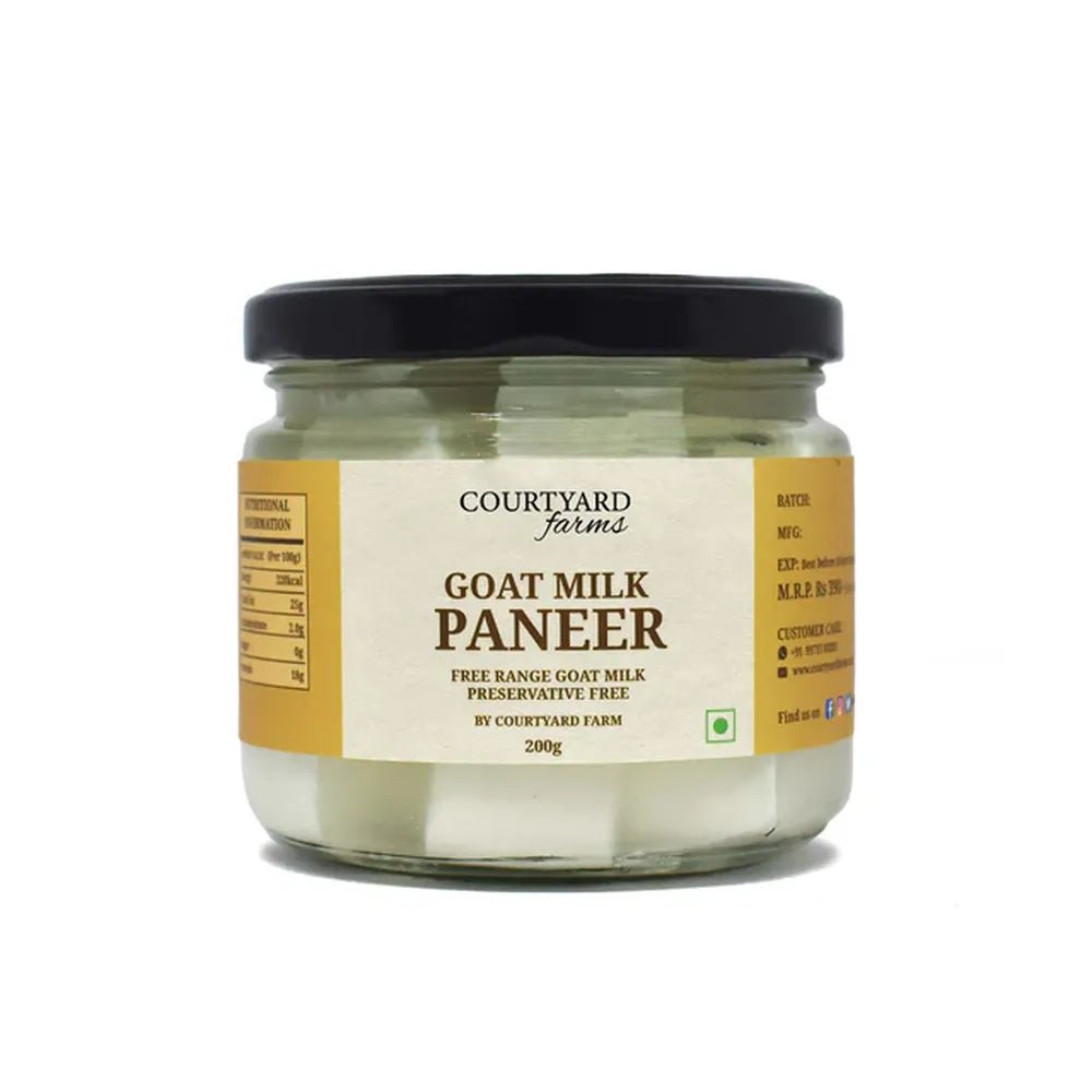 Goat Milk Paneer - Courtyard Farms