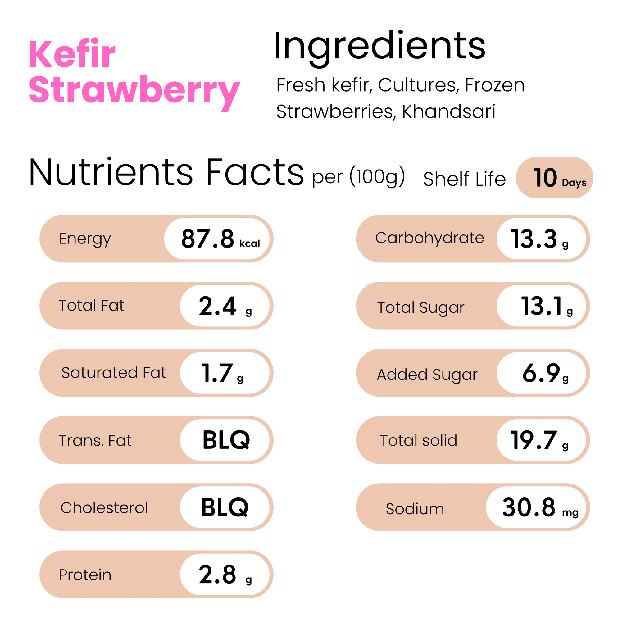 Kefir - Strawberry (Pack of 2)